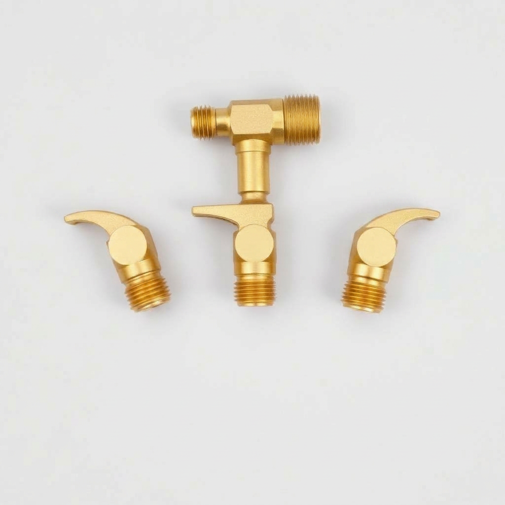 3-Pack Brass Adjustable Nozzle Set